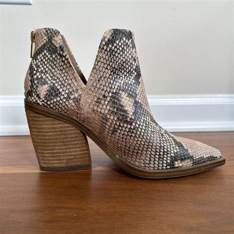 vince camuto white booties|vince camuto snakeskin booties.